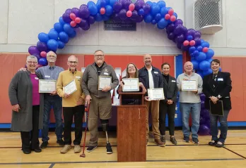 A group of people responsible for starting the YMCA of Sequim in 2016