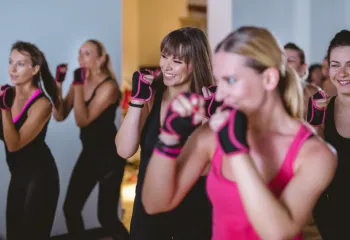 Pink Gloves Boxing