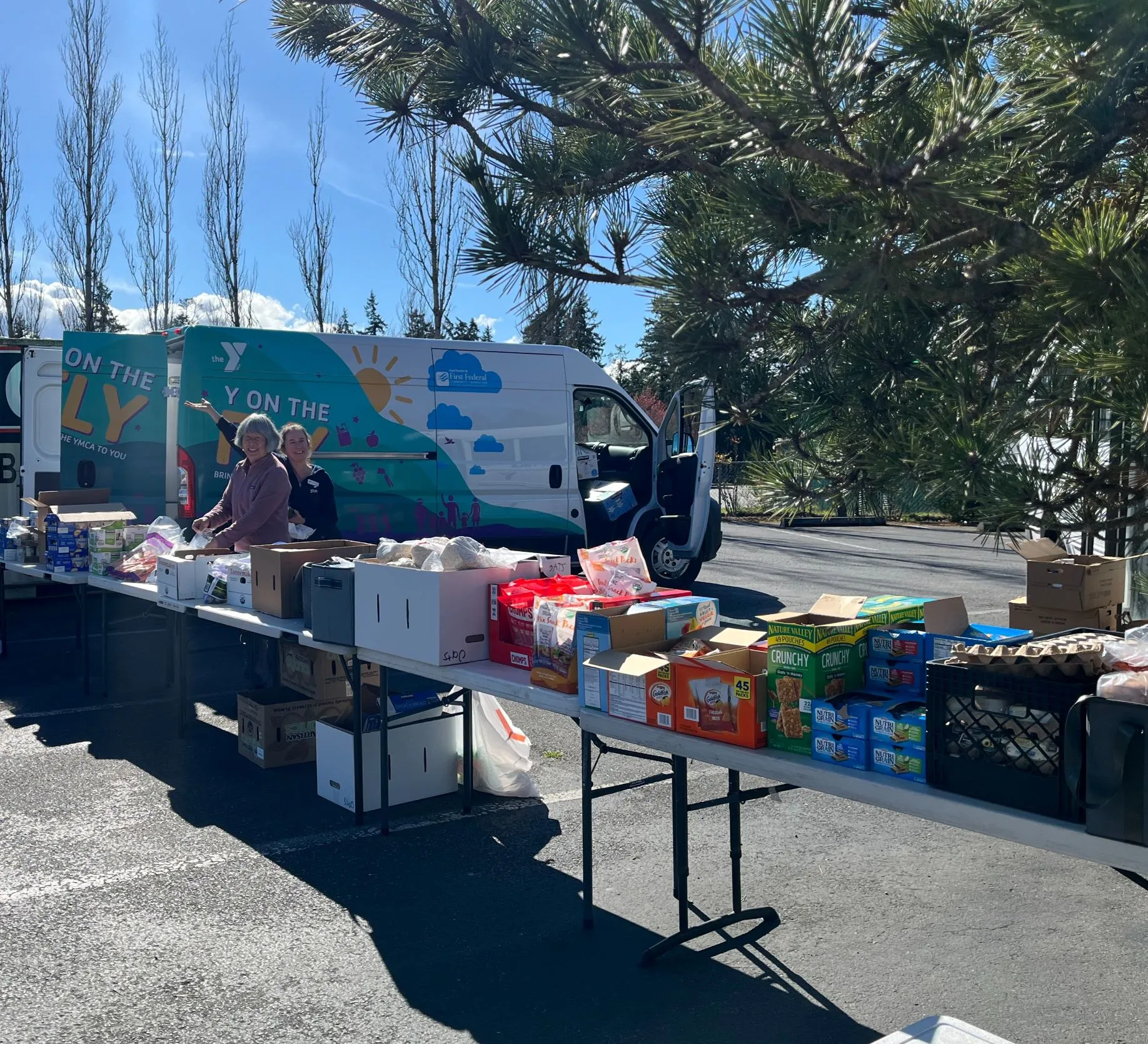 Family Food Boxes YMCA