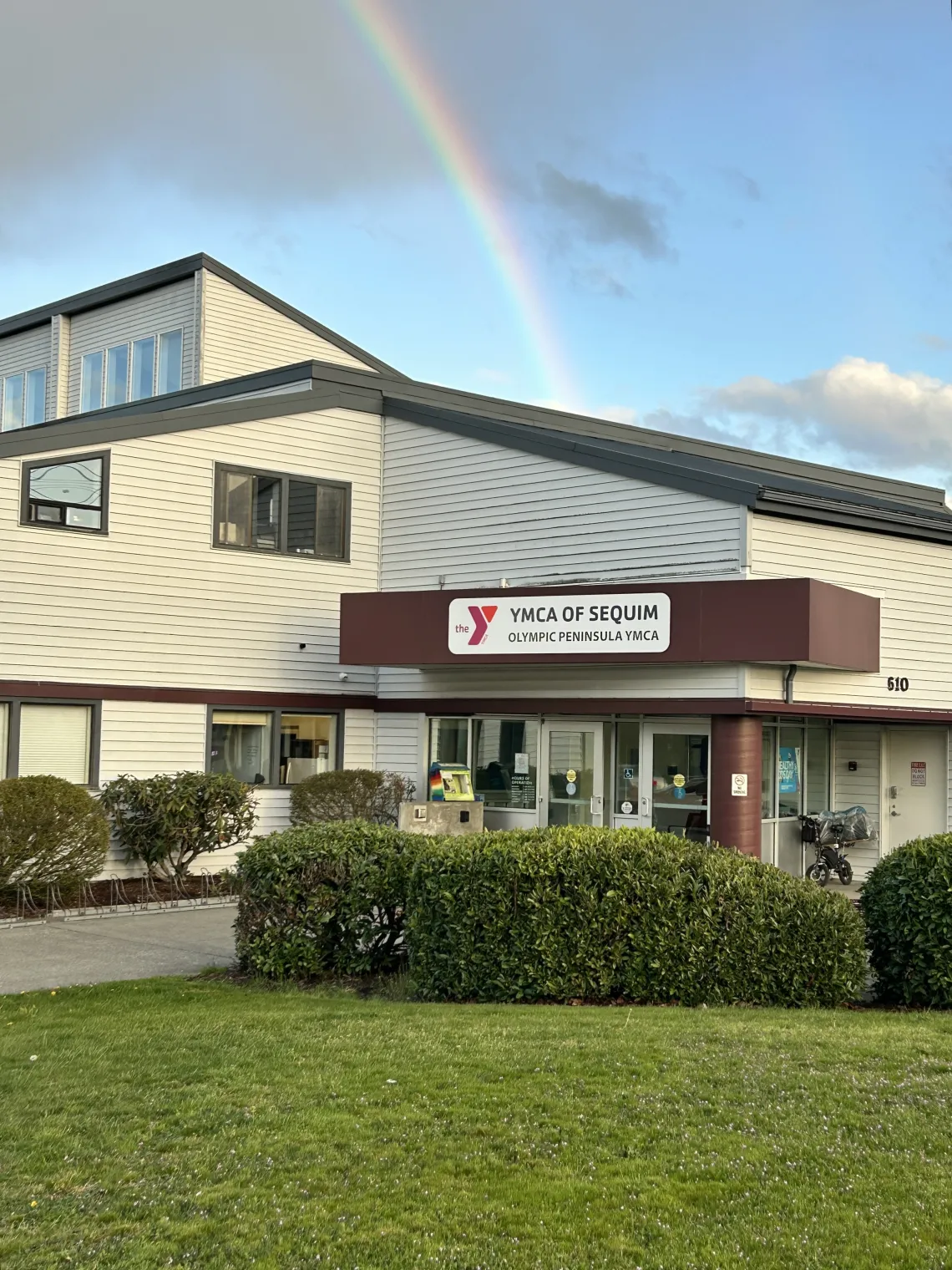 YMCA of Sequim branch view from the street