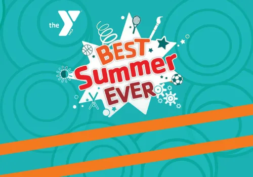 Graphic depicting the words best summer ever
