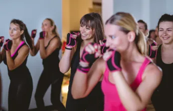 Pink Gloves Boxing