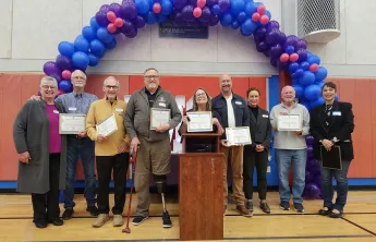 A group of people responsible for starting the YMCA of Sequim in 2016