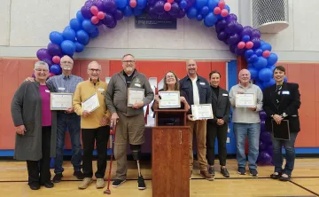 A group of people responsible for starting the YMCA of Sequim in 2016